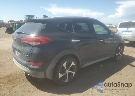 2017 Hyundai Tucson Limited z USA, uszkodzony, nr VIN KM8J3CA29HU336422